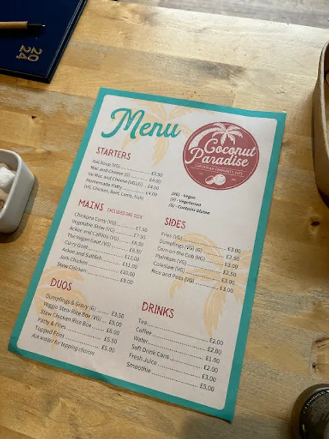 Coconut Paradise Carribean Cuisine