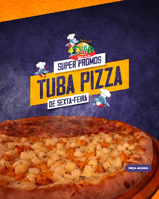Tuba Pizza Água Verde