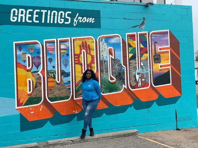 Greetings from Burque Mural