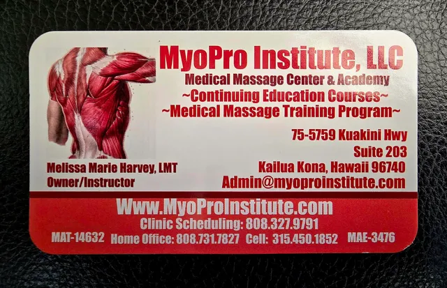 MyoPro Institute LLC/Medical Massage Center & Academy