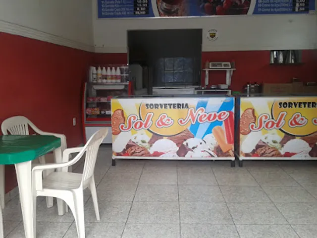 Ice cream Sun and Snow