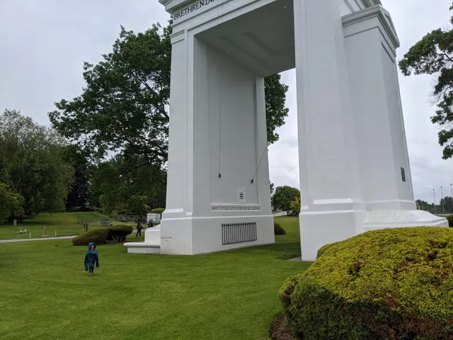 Peace Park Dedication Table