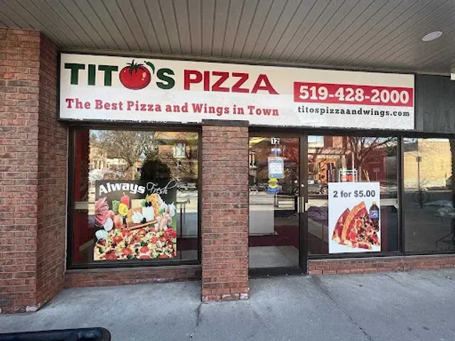 Tito's pizza Simcoe