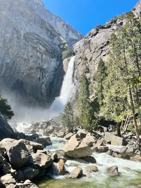 Lower Yosemite Fall Vista Point