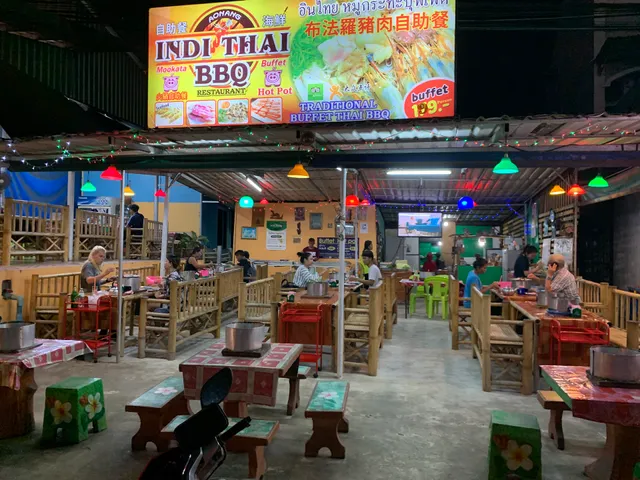 Indi Thai BBQ Buffet Seafood Mookata