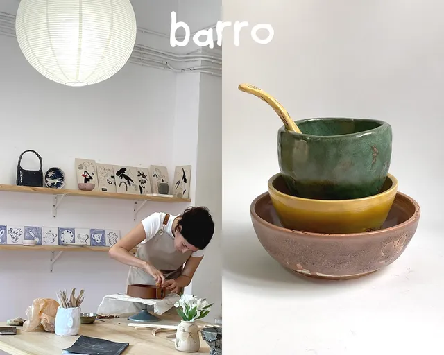 Barro 𓏋 Taller de cerámica 𓏋 Malasaña