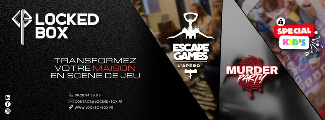 Locked Box - Escape Game / Murder Party / Detective Game