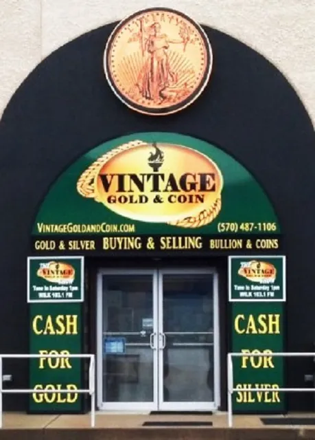 Vintage Gold & Coin