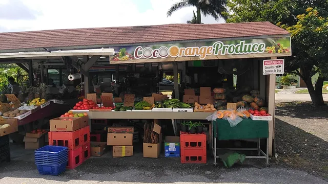 Coco-Orange Produce Market
