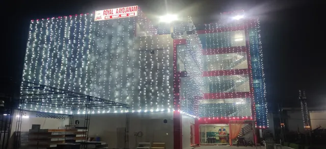 Royal Aayojanam hotel banquet and lawn