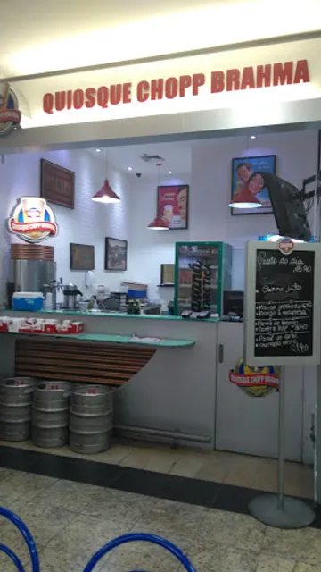 Brahma Chopp kiosk