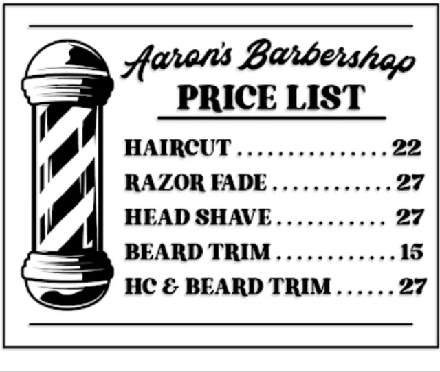 Aaron's Barbershop