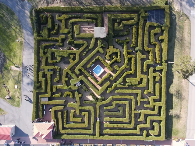 The Garden Maze at Luray Caverns