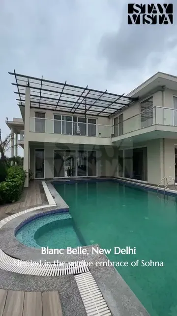 StayVista at Blanc Belle - Sohna | Premium Villa with Pool