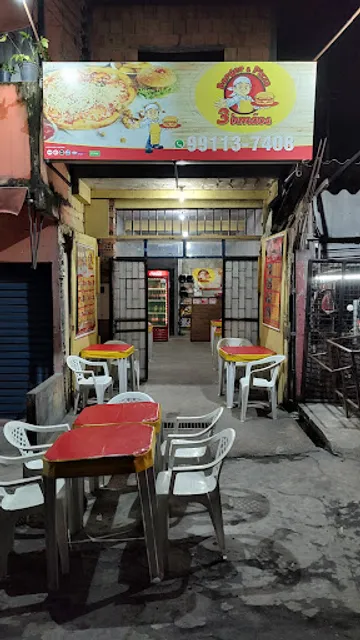 Burger e pizza 3 irmãos