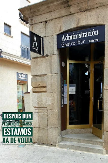 Administración Gastro-bar