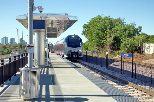North Side TEXRail Station