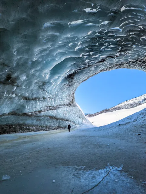 Castner Glacier Ice Cave