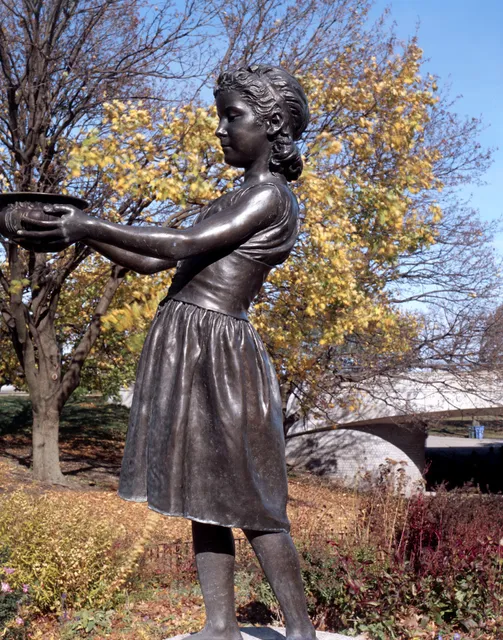 Frances Willard Fountain - Fountain Girl
