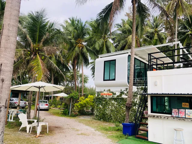 Sabaisabai Villa ที่พักริมทะเล อ.บางสะพานน้อย จ.ประจวบคีรีขันธ์ วิวเกาะทะลุ