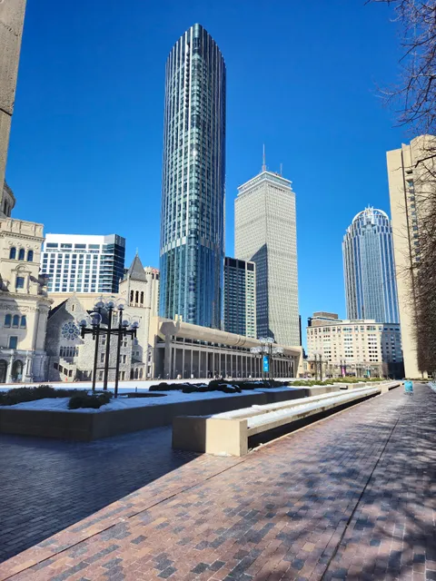 Reflecting Pool at the Christian Science Plaza