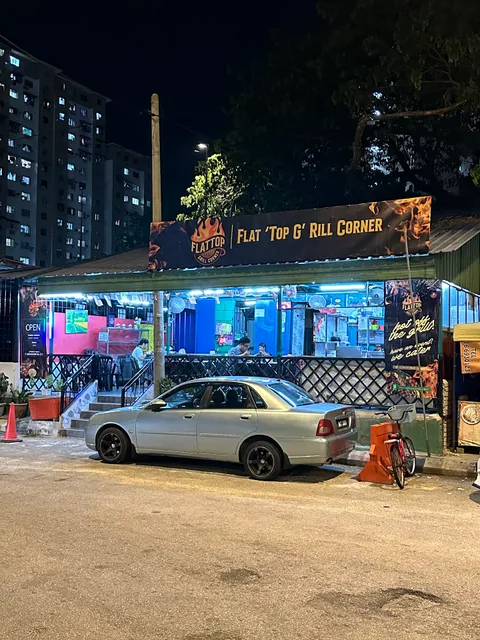 Flat Top Grill Corner