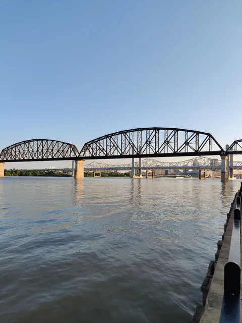 Indiana Side Of The Big Four Railroad Bridge