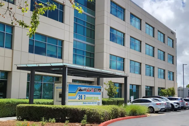 San Diego County Library Kiosk