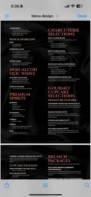 Tailer Nicole Wine and Cupcakes Lounge