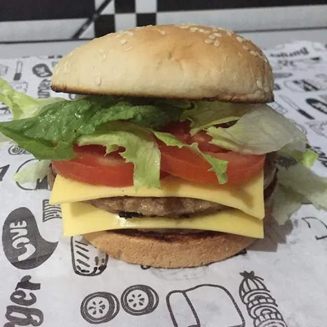 Hambúrgueria sabor de Manà