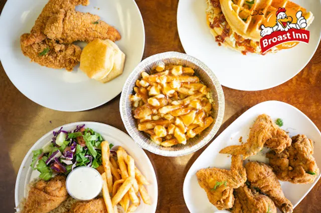 Broast Chicken and Waffles