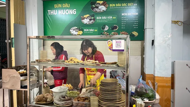 Bún đậu Thu Hương