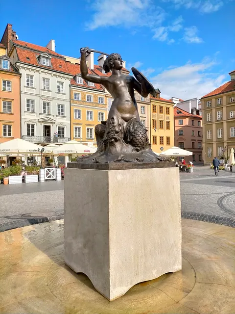 Warsaw Mermaid Statue