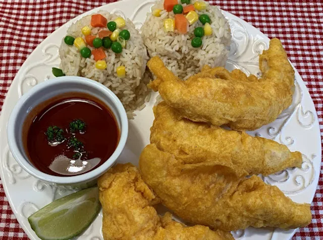 Crispy Chicken & Rice