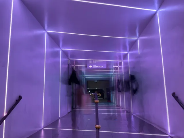 Neon Lights Tunnel @ Weller Court