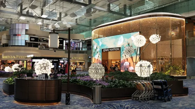 Louis Vuitton Singapore Changi Airport T3