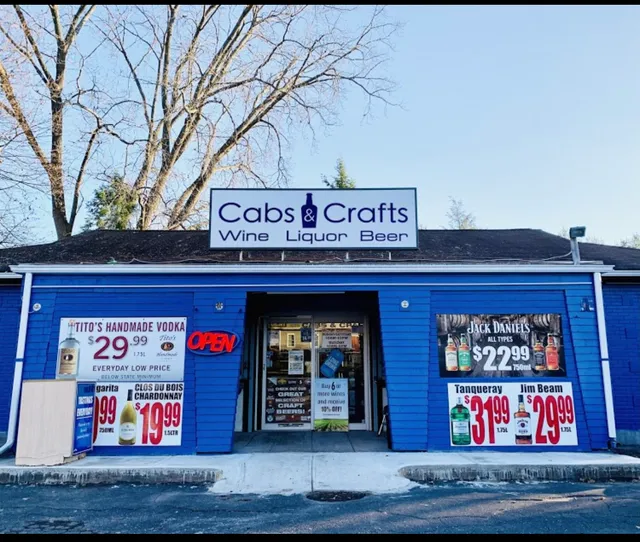 Cabs and Crafts Wine liquor and beer