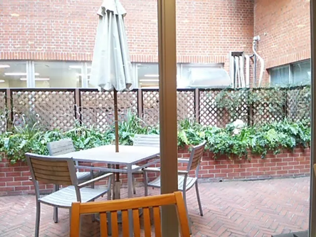 倉敷中央病院温室食堂