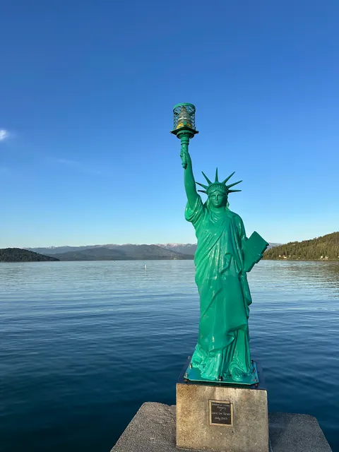 Statue of Liberty Sandpoint