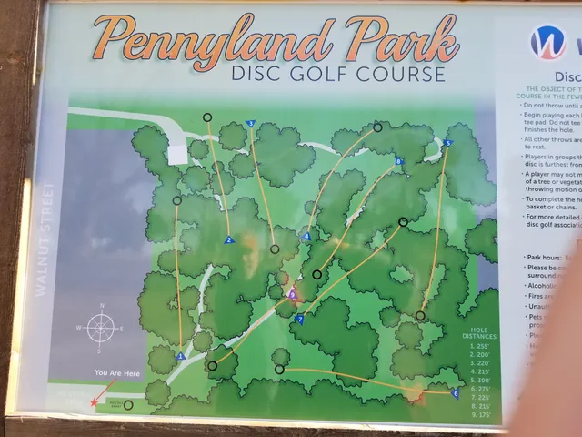 Pennyland Park Disc Golf Course
