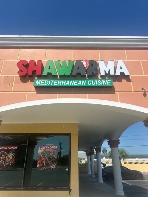 Shawarma mediterranean cuisine