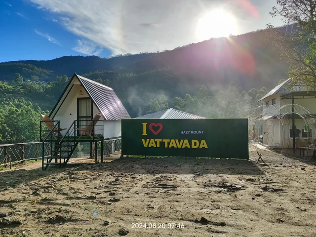 Hazy Mount Vattavada