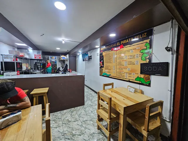 Hamburguesas El Pirata Feliz • San Rafael