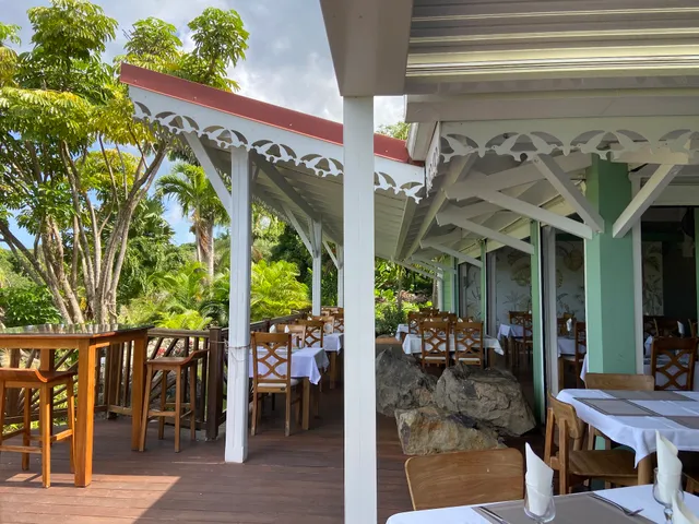 Restaurant du jardin botanique de Deshaies