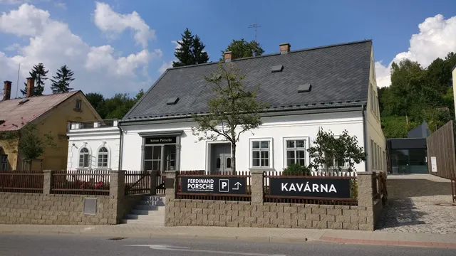 Cafe in the birthplace of Ferdinand Porsche