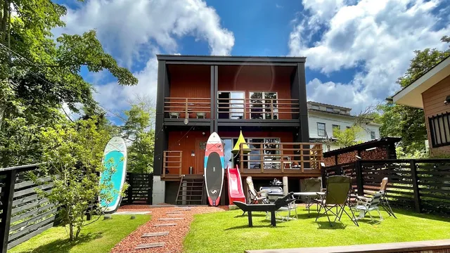 山中湖貸別荘 Barossa House