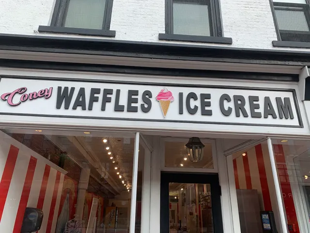 Coney Waffle, Ice Cream and Sweet Shop