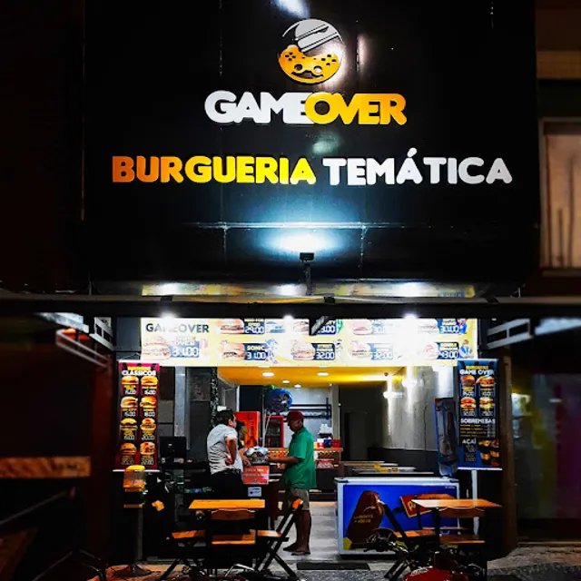 Game Over - Burgueria Temática