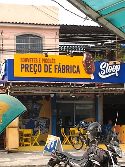 Sloop Sorvetes estrada pre - Serido