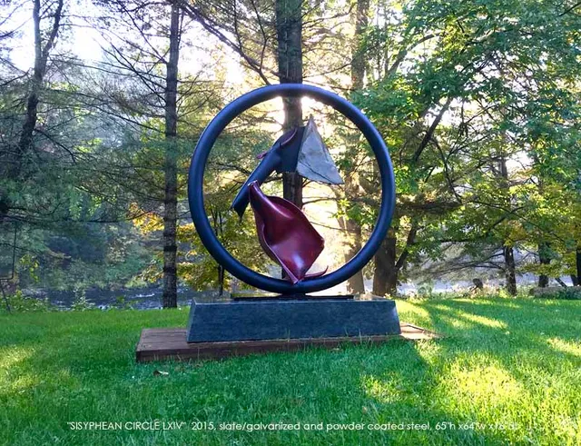 John Van Alstine and Caroline Ramersdorfer Sculpture Studios, Gallery and Garden